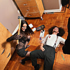 BTS  combat with LINA EVE