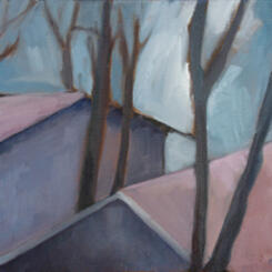 Rooftops in Early Dawn