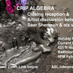 Crip Algebra Closing Talk, 2023