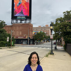 Wisdom on LED Baltimore 52 Ft Billboard