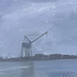 Overcast Baltimore Derrick