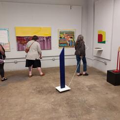 Look Busy exhibit, Fox Building Gallery (Baltimore, MD) Spring 2025