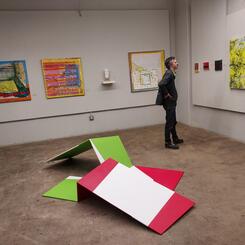 Look Busy exhibit, Fox Building Gallery (Baltimore, MD) Spring 2025