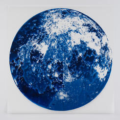 Celestial Body-ody-ody series, Mercury, Pearlescent Blue, 2023