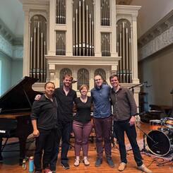 Recording session for Wilderness Suite 