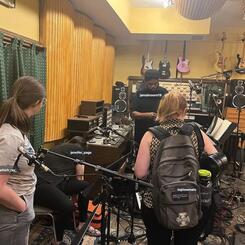 Recording Jamal Moore's Sawud Rayay