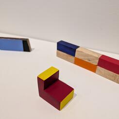 Teeny Tiny BOLD exhibit, Rountree Gallery, Platteville, WI. Nov 2025 - Jan 2026