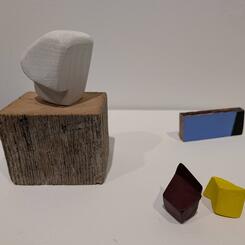 Teeny Tiny BOLD exhibit, Rountree Gallery, Platteville, WI. Nov 2025 - Jan 2026