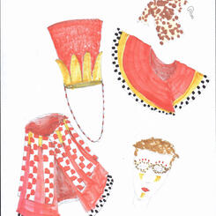 COSTUME DESIGN FOR SNF PROPOSAL (SANG SUNG SAMURAI)