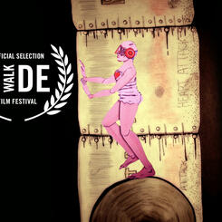 Heart Attack! Walking Man Wreath