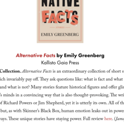 Short Review of Alternative Facts