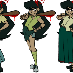 School-girl Character 