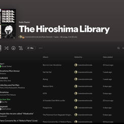 Anti-Racist Creative Consultations IV (Community Exhibitions): The Hiroshima Library by Brandon Shimoda at the Seay Music Library, a two-way inspiration to Shodekeh's Black History Lab / The Kerner Library @ The Butler Center, 2025 - 2026.