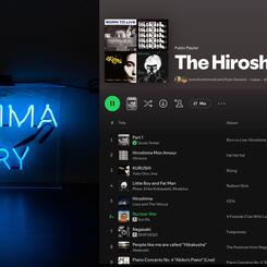 Anti-Racist Creative Consultations IV (Community Exhibitions): The Hiroshima Library by Brandon Shimoda at the Seay Music Library, a two-way curatorial inspiration to Shodekeh's Black History Lab / The Kerner Library @ The Butler Center, 2025 - 2026.
