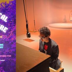 Anti-Racist Creative Interventions Exhibit C (Community Commissions): Breath Altar' installation created for Iyanla Ayite's senior capstone Sonic Portal to the Afrofuture in 2025. Additional interview conducted & recorded at the Butler Center.