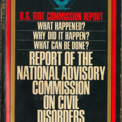 Anti-Racist Creative Interventions Exhibit D (Community Book Readings): The Kerner Report, commissioned by President L B. Johnson. An innovation capstone + research anchor for Shodekeh's upcoming Non-Linear / Anti-Racism Time Art Capsules (2028 + 2068).