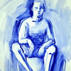 A Seated Man