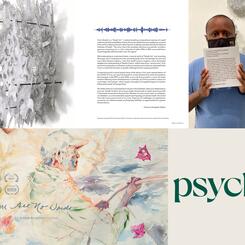 Breath Art Bronchi IV (Conceptual Breath + Visual Art): Virion Breaths composed by Shodekeh for Rebecca Kamen's Reveal @ The American University Museum & Laryngeal Breaths for the doc When There Are No Words featured in Psyche Magazine, 2026.