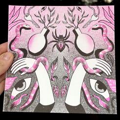 Black and Pink Riso