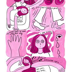 Pink Pain Comic