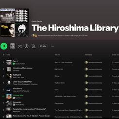 Anti-Racist Creative Consultations IV (Community Exhibitions): The Hiroshima Library by Brandon Shimoda at the Seay Music Library, a two-way installation inspiration to Shodekeh's The Carter G. Woodson Lab @ The Butler Center, 2025 - 2026.