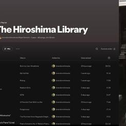 Anti-Racist Creative Consultations IV (Community Installations): The Hiroshima Library by Brandon Shimoda at the Seay Music Library, a non-linear inspiration to Shodekeh's The Carter G. Woodson Lab @ The Butler Center, 2025 - 2026.