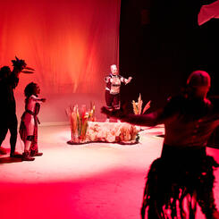 Lyra and the Ferocious Beast - Production photo