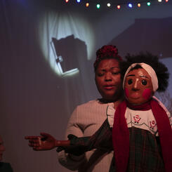 The Long Christmas Ride Home - production photo