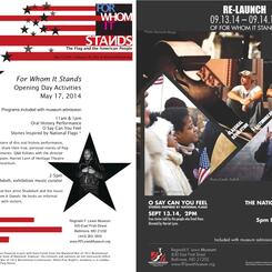 Historiography / Reification File IV (Historical Contingencies): Shodekeh's Opening Day + Star Spangled Banner kiosk presentation as Music Curator for For Whom It Stands & The National Anthem Remixed at the Reginald F. Lewis Museum, 2014.