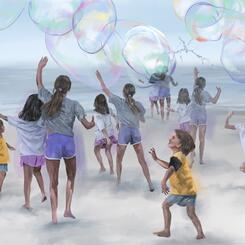 Beach Bubbles