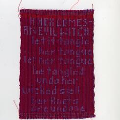 A RED BOOK: A HEX COMES