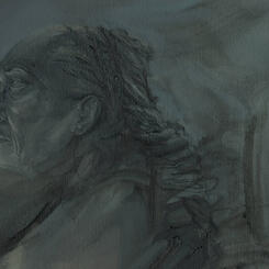[detail] Study for the Capitol Rotunda (Panel 4 - Capt John Smith / Pocahontas)