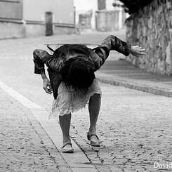MY BODY MERGES WITH THE ENVIRONMENT, MY BODY IS THE ENVIRONMENT -  When the wind crossed my body cried like an octopus (2010) Tabor, Czech Republic 