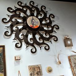 installation view, up high