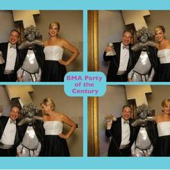Photo Booth at BMA 100th anniversary  Gala 