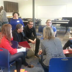 Preparing for dialogue on race and the arts.