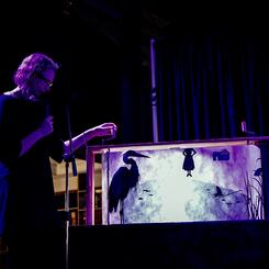 Mother came down to call me in for dinner