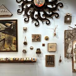 installation view, main wall