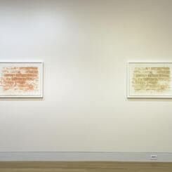 Untitled Study in Brick and Mortar (Foundation Turned Sand)