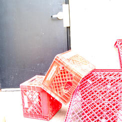 Tumbling Red Crates 2