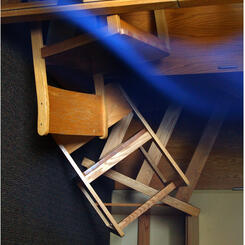 Three Chairs: Se Butsu (detail 1)