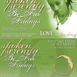 1st BE FREE Flyer March 2006