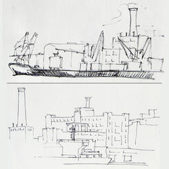 Sketch - Domino Sugar Factory