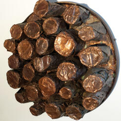 Copper Stump Mandala (angled view) 