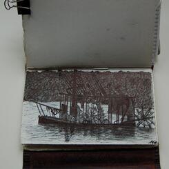 Steamboat, Swimming Cities of Switchback Sea, Hudson River, NY