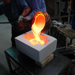 Casting glass