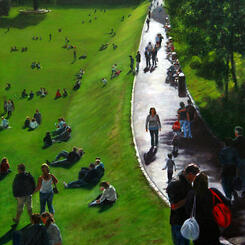 Checking the Map (Edinburgh)