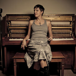 ellen cherry at the piano