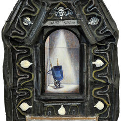 Wheelbarrow at Night