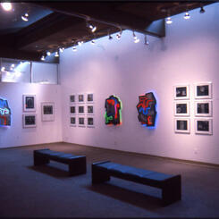 Installation view: Stones